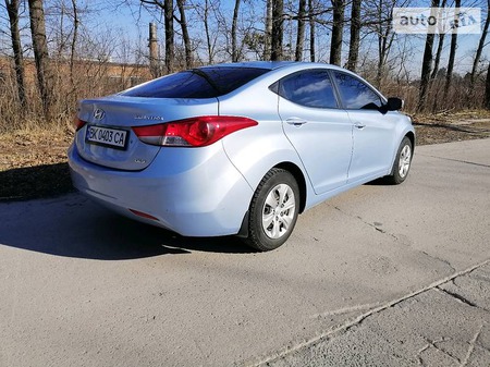 Hyundai Elantra 2013  випуску Рівне з двигуном 1.6 л бензин седан автомат за 10790 долл. 