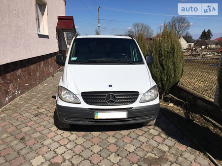 Mercedes-Benz Vito 2007  випуску Львів з двигуном 2.2 л дизель мінівен механіка за 10500 долл. 