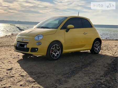 Fiat 500 2014  випуску Одеса з двигуном 1.4 л бензин хэтчбек автомат за 11000 долл. 