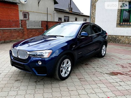 BMW X4 2015  випуску Івано-Франківськ з двигуном 2.8 л бензин позашляховик автомат за 40500 долл. 