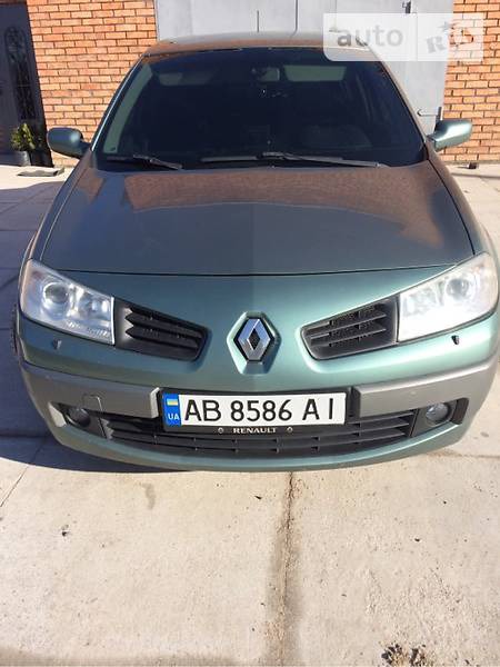 Renault Megane 2006  випуску Вінниця з двигуном 1.6 л газ седан механіка за 5900 долл. 