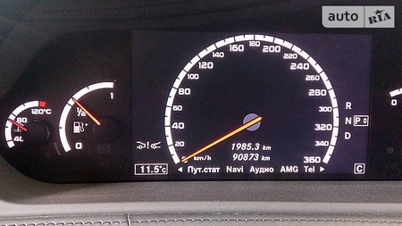 Mercedes-Benz CL 600 2009  випуску Івано-Франківськ з двигуном 6 л бензин седан автомат за 36999 долл. 