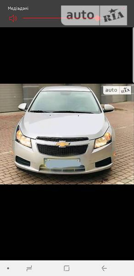 Chevrolet Cruze 2013  випуску Івано-Франківськ з двигуном 1.4 л газ седан автомат за 12000 долл. 