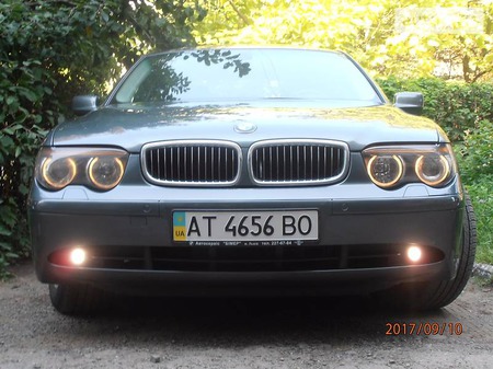 BMW 745 2002  випуску Івано-Франківськ з двигуном 4.5 л газ седан автомат за 8800 долл. 