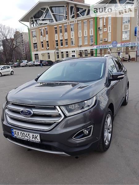 Ford Edge 2016  випуску Харків з двигуном 2 л дизель позашляховик автомат за 39500 долл. 