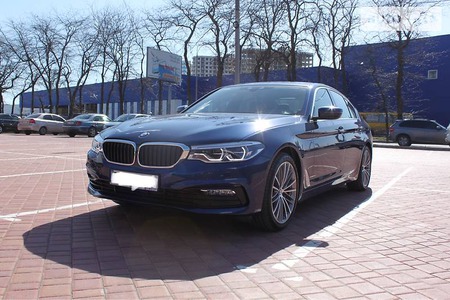BMW 540 2018  випуску Одеса з двигуном 3 л бензин седан автомат за 63000 долл. 