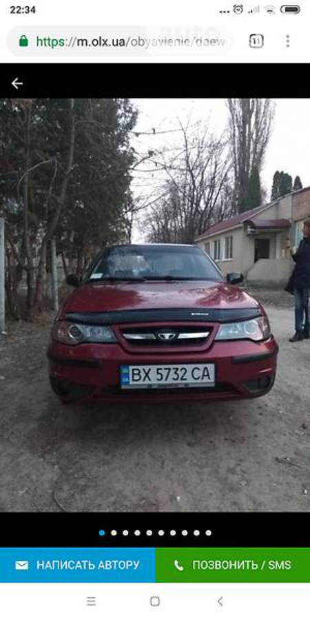 Daewoo Nexia 2008  випуску Хмельницький з двигуном 1.5 л газ седан механіка за 3600 долл. 