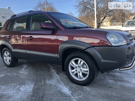 Hyundai Tucson 2008  випуску Одеса з двигуном 2 л газ позашляховик автомат за 10500 долл. 