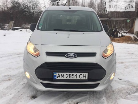 Ford Tourneo Connect 2014  випуску Житомир з двигуном 1.6 л дизель мінівен механіка за 12500 долл. 