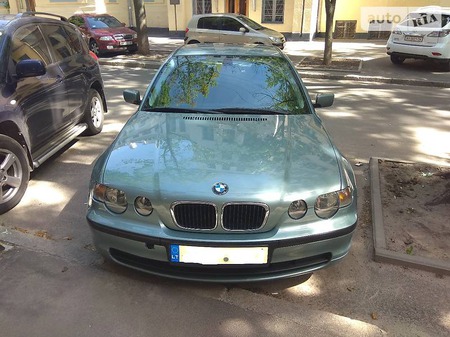 BMW 316 2002  випуску Харків з двигуном 1.8 л бензин хэтчбек механіка за 3000 долл. 