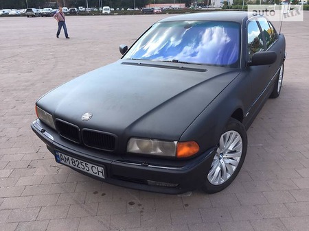 BMW 750 1996  випуску Житомир з двигуном 5.4 л бензин седан автомат за 5200 долл. 