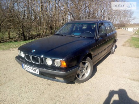 BMW 525 1995  випуску Одеса з двигуном 2.5 л дизель універсал механіка за 1050 долл. 