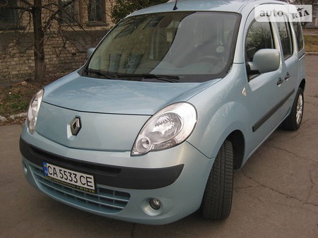 Renault Kangoo 2008  випуску Черкаси з двигуном 1.5 л дизель мінівен механіка за 7800 долл. 