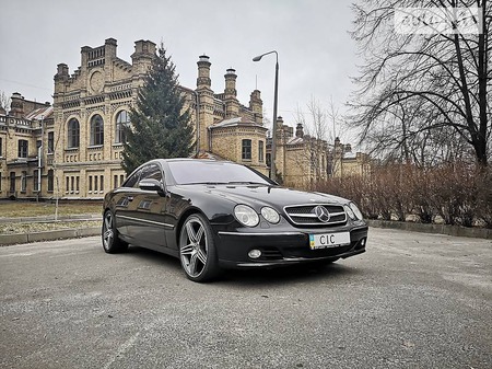 Mercedes-Benz CL 500 2003  випуску Київ з двигуном 5 л газ купе автомат за 11000 долл. 