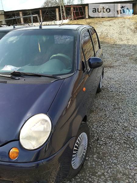 Daewoo Matiz 2007  випуску Чернівці з двигуном 0.8 л бензин хэтчбек механіка за 2850 долл. 