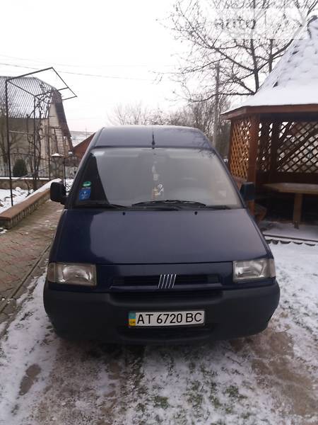 Fiat Scudo 1998  випуску Тернопіль з двигуном 0 л дизель мінівен механіка за 4000 долл. 