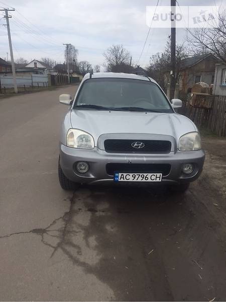 Hyundai Santa Fe 2001  випуску Луцьк з двигуном 2.4 л газ позашляховик механіка за 5200 долл. 