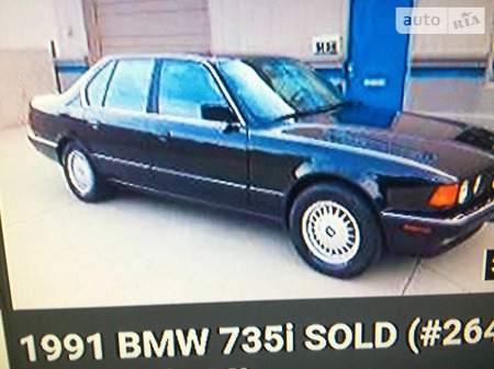 BMW 735 1991  випуску Київ з двигуном 3.5 л бензин хэтчбек механіка за 2750 долл. 