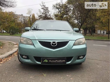 Mazda 3 2003  випуску Миколаїв з двигуном 1.6 л бензин седан механіка за 5999 долл. 