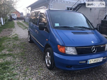 Mercedes-Benz Vito 2000  випуску Івано-Франківськ з двигуном 2.2 л дизель мінівен механіка за 4600 долл. 