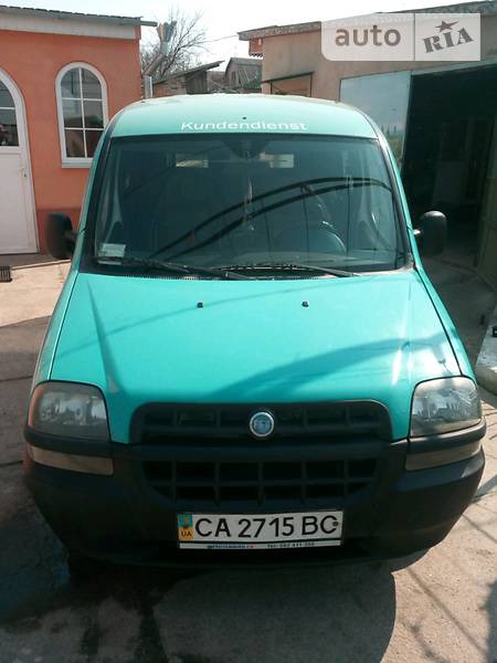 Fiat Doblo 2004  випуску Черкаси з двигуном 1.9 л дизель купе механіка за 5000 долл. 