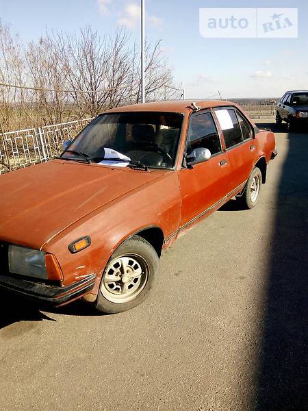 Opel Ascona 1980  випуску Харків з двигуном 1.3 л бензин седан механіка за 800 долл. 
