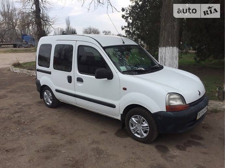 Renault Kangoo 1999  випуску Одеса з двигуном 1.4 л газ мінівен механіка за 3700 долл. 