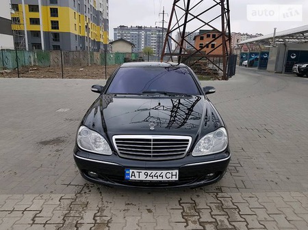 Mercedes-Benz S 430 2003  випуску Івано-Франківськ з двигуном 4.3 л бензин седан автомат за 8500 долл. 