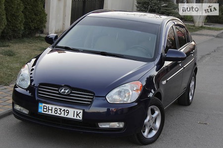 Hyundai Accent 2009  випуску Одеса з двигуном 1.5 л дизель седан механіка за 6400 долл. 