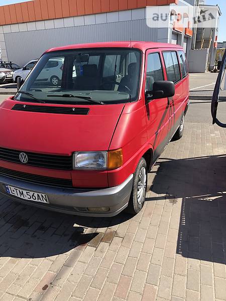 Volkswagen Transporter 1994  випуску Київ з двигуном 2 л газ мінівен механіка за 1300 долл. 