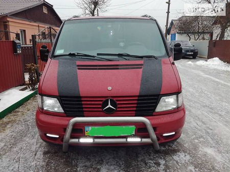 Mercedes-Benz Vito 1996  випуску Житомир з двигуном 2 л газ мінівен механіка за 5600 долл. 