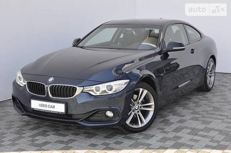 BMW 420 2014  випуску Київ з двигуном 2 л дизель купе автомат за 730340 грн. 