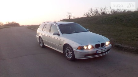 BMW 525 2002  випуску Донецьк з двигуном 2.5 л дизель універсал механіка за 7100 долл. 