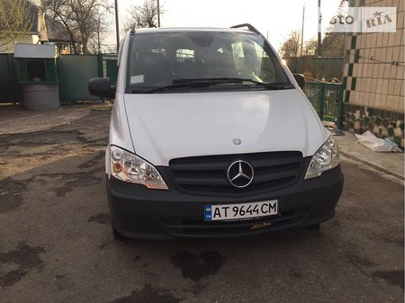 Mercedes-Benz Vito 2014  випуску Івано-Франківськ з двигуном 2.2 л дизель мінівен механіка за 15750 долл. 