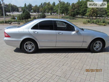 Mercedes-Benz S 320 2003  випуску Донецьк з двигуном 3.2 л дизель седан автомат за 11000 долл. 