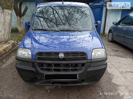 Fiat Doblo 2004  випуску Миколаїв з двигуном 1.9 л дизель мінівен механіка за 4900 долл. 