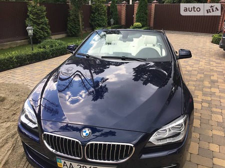 BMW 640 2014  випуску Київ з двигуном 3 л бензин кабріолет автомат за 60000 долл. 