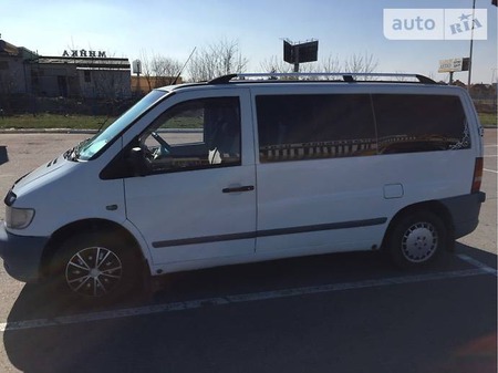 Mercedes-Benz Vito 2001  випуску Львів з двигуном 2.2 л дизель мінівен механіка за 5500 долл. 