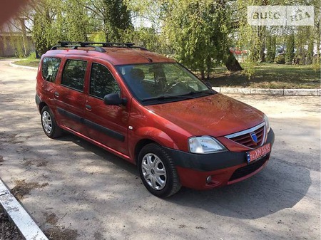 Dacia Logan MCV 2008  випуску Луцьк з двигуном 1.5 л дизель мінівен механіка за 6200 долл. 