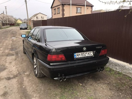 BMW 750 1996  випуску Київ з двигуном 5.4 л газ седан автомат за 6500 долл. 