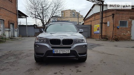 BMW X3 2013  випуску Вінниця з двигуном 2 л бензин позашляховик автомат за 18600 долл. 