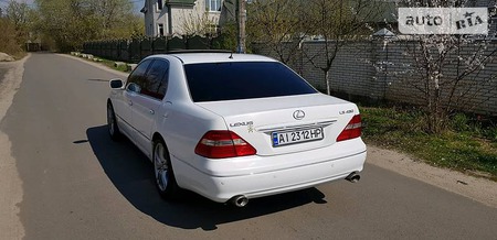 Lexus LS 430 2003  випуску Київ з двигуном 4.3 л газ седан автомат за 8700 долл. 