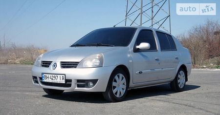 Renault Clio 2007  випуску Одеса з двигуном 1.4 л газ седан механіка за 3950 долл. 