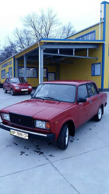 Lada 2107 1994  випуску Запоріжжя з двигуном 1.5 л газ седан механіка за 1600 долл. 