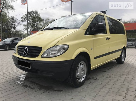 Mercedes-Benz Vito 2007  випуску Львів з двигуном 2.2 л дизель мінівен механіка за 9999 долл. 