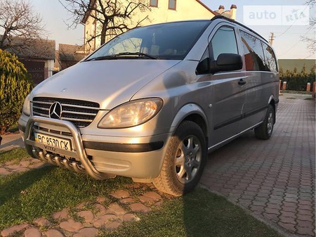 Mercedes-Benz Vito 2007  випуску Львів з двигуном 2.2 л дизель мінівен механіка за 10888 долл. 