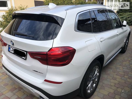 BMW X3 2018  випуску Черкаси з двигуном 2 л бензин позашляховик автомат за 46500 долл. 
