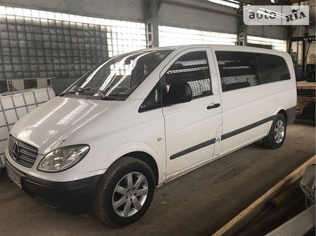 Mercedes-Benz Vito 2008  випуску Івано-Франківськ з двигуном 2.2 л дизель мінівен механіка за 9500 долл. 