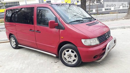 Mercedes-Benz Vito 2001  випуску Львів з двигуном 2.2 л дизель мінівен механіка за 6300 долл. 