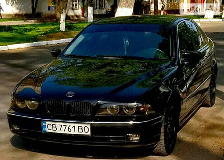 BMW 520 1999  випуску Чернігів з двигуном 2 л газ седан автомат за 5500 долл. 